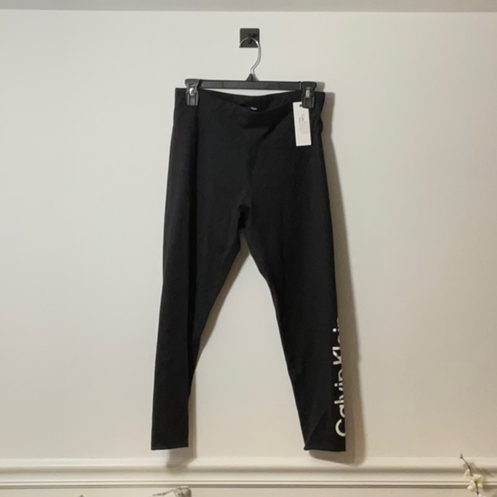 Calvin Klein Kids Black Leggings